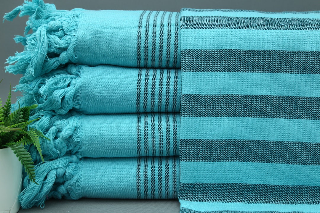 Small Towelturkish Handtowelhead Towelface Towelmint Green Etsy
