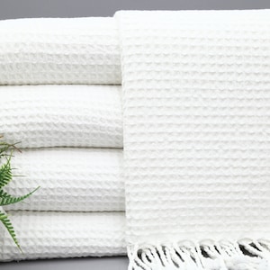 White Hand Towel-Turkish Hand Towel-Tea Towel-Stonewashed-20&quot;x36&quot;-Small Towel-Kitchen Towel-Waffle Napkin,Bulk Hand Towel-(UMT,WFFL,PSKR)