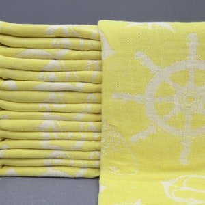 Yellow Beach Towel-Spa Towel-Bath Throw Towel-Turkish Towel-40&#39;&#39;x70&#39;&#39;-Spa Peshtemal-Bridesmaid Gift Towel-Personalized Towels-(DBLL,ZTK)