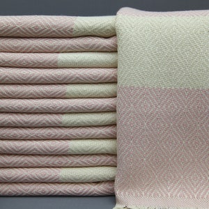 Essuie-mains turc - Torchon - Essuie-mains rose poudré - Serviette de service - 20 x 36 pouces - Essuie-mains en vrac - Essuie-mains en vrac - Torchon de cuisine - (GZD, LMS, PSKR)