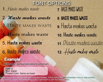 Personalization Listing-Listing For Embroidery-Monogram-Please only buy when embroidery option is not active