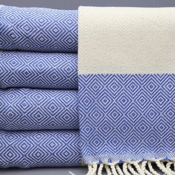 Turkse handdoek-theedoek-blauwe handdoek-schotelhanddoek-20" x 36"-gezichtshanddoek-servicehanddoek-kleine handdoek-keukenhanddoek-(TYFN, LMS, PSKR)