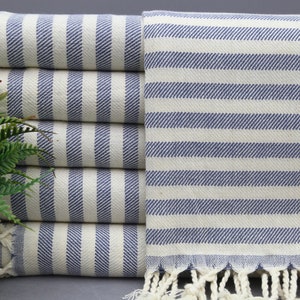 Turkse handdoek-theedoek-gezichtshanddoek-turkooisblauwe handdoek-24&quot;x40&quot;-cadeauhanddoek-servetten-keukenhanddoek-gestreepte handdoek-(UMT, KSY, PSKR)