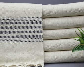 Paño de cocina - Toalla de manos negra - Toalla de manos de lino - Toalla de manos turca - 50 x 91 cm - Toalla de cocina - Toalla pequeña - Toalla de mano (TKR, KTN, PSKR)
