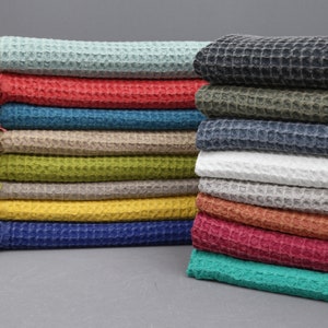 Turkish Hand Towel,Turkish Head Towel,20&#39;&#39;x40&#39;&#39;,Waffle Hand Towel,Stonewashed Towel, Waffle Peshkir,Head Towel,Kitchen Towel,(UMT,WFFL,PSKR)
