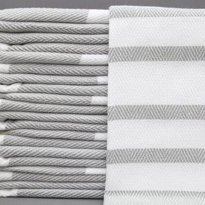 Light Gray Bath Towel-Gift Peshtemal-Turkish Towel-40&#39;&#39;x70&#39;&#39;-Wholesale Throw Towel-Home Decor-Home And Living-Gray Beach Towel-(DBLL,BLKSRT)