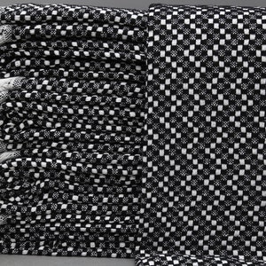 Turkish Blanket-Turkish Bed Cover-Turkish Throw-Cotton Blanket-79&#39;&#39;x87&#39;&#39;-Home Decor-Bed Cover Blanket-Black Blanket-Bulk Blanket(MRT,HSR,PK)