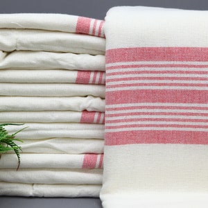 Terry Towel-Turkish Towel-Red Towel-Peshtemal Towel-38&#39;&#39;x63&#39;&#39;-Wholesale Towel-Bridesmaid Gift-Organic Towel-Pool Towel(CLM,VZRTRRY)