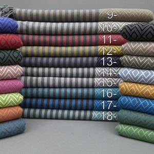Asciugamano turco, Peshtemal turco, Asciugamano da tiro, 40''x70'', Asciugamano da spiaggia, Peshtemal da piscina, Asciugamano a righe, Asciugamano di design, Asciugamano regalo, Cotone, (TYFN, ATL)