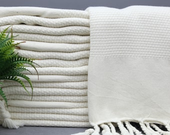 Turkish Towel-Cream Towel-Cotton Towel-Bridemaid Towel-Wholesale Towel-36&quot;x67&quot;-Gift Towel-Handmade Towel-Wedding Towel-(DBLL,CFTYZ)