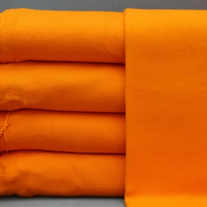 Orange Turkish Towel-40&#39;&#39;x79&#39;&#39;-Orange Throw Towel-Spa Towel-Pool Towel-Cotton Peshtemal-Wholesale Throw Towel-Orange Peshtemals-(DBLL,BYLDZ)