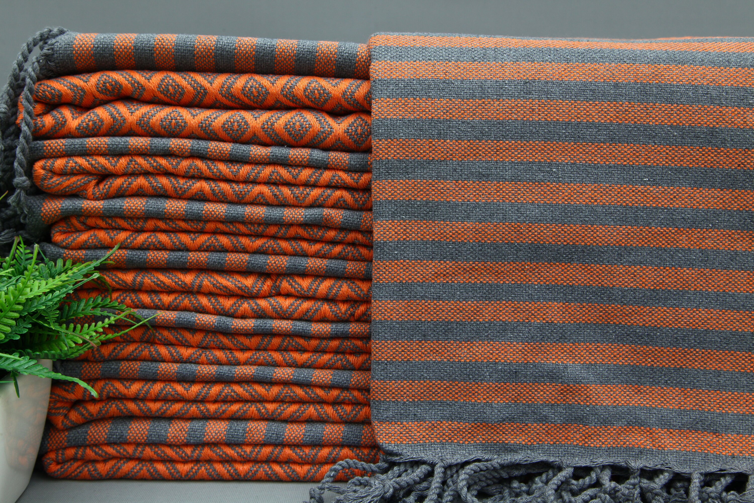 Turkish Towelorange Towelbeach Toweldesigned Etsy UK