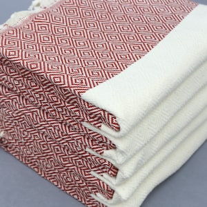 Throw Towel-Bath Towel-Cotton Towel-Burnt Orange Towel-Turkish Towel-40&#39;&#39;x70&#39;&#39;-Gift Towel-Shower Towel-Wholesale Towel-(ARF,BYKLMS)