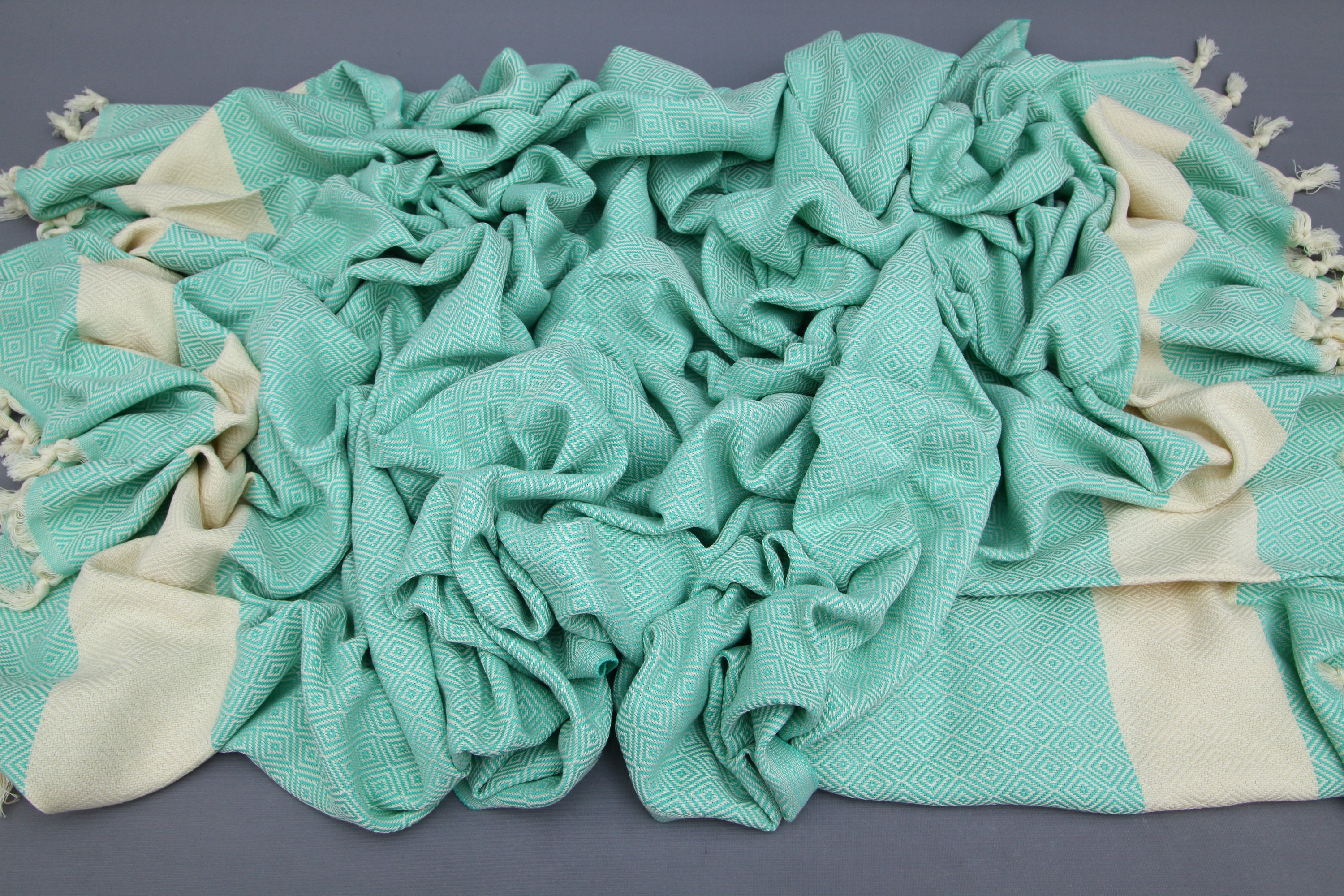 Turkish BlanketTurquoise BlanketCozy Bed CoverWholesale Bed Etsy