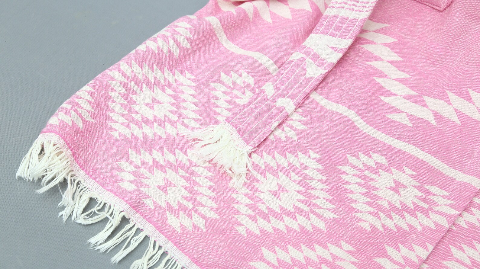 Ethnic Robe, Aztec Design Robe, Beach Kimono, Soft Bathrobe, Girls Trip ...