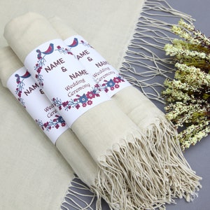 Pashmina Scarf-Turkish Scarf-Handmade Pashmina-Shawl As A Favor-Bridal Shower Scarf-26&quot;x66&quot;-Wedding Scarf-Personalized Gift-Pearl Gift Shawl