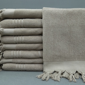 Turkish Terry Towel,Brown Terry Towel,Cotton Towel,36&#39;&#39;x70&#39;&#39;,Absorbing Turkish Towel,Soft Baby Towel,Bath Towel,Home Gift,(DBLL,HVL)
