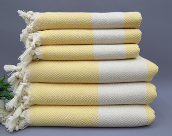 Asciugamano turco, telo da bagno giallo, telo da spiaggia turco, asciugamano turco all'ingrosso, 40''x70'', asciugamano turco, fouta 18''x36'', (GZD, MLS, ST)