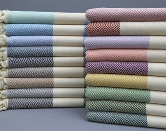 Unique Bridesmaid Gifts, Bachelorette Party, Turkish Towel, 40&#39;&#39;x70&#39;&#39;,Wedding And Party, Quick Dry Towel, Wedding Favors, Gift for Employees