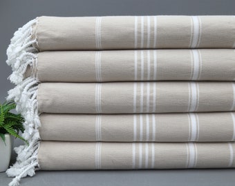 Serviette turque-Beige Serviette de bain-Beige Throw Serviette de plage-Wholesale Throw Towel-Turkish Throws-40''x70''-Bath Decor Towel-(DBLL,SLTN)