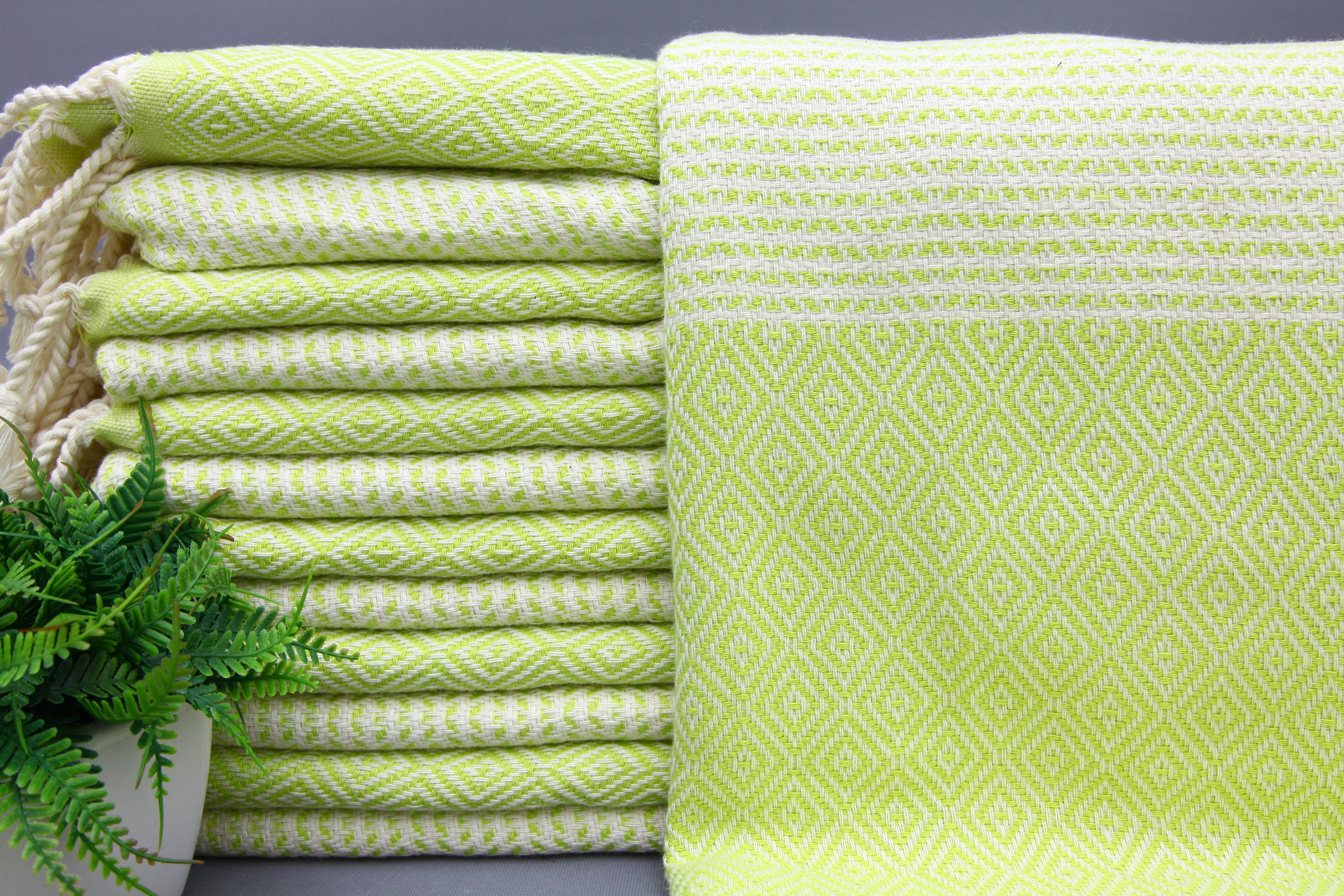 Turkish TowelPistachio Green TowelBridemaid TowelWholesale Etsy