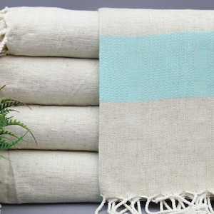Mint Blue Towel-Handmade Towel-Linen Towel-Turkish Towel-38&quot;x70&quot;-Bulk Towel-Wedding Towel-Bridemaid Towel-Bath Towel-Beach Towel-(UMT,TBKTN)