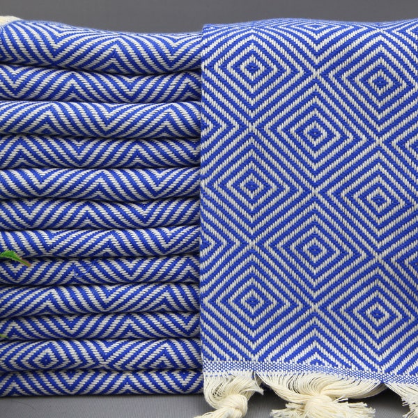 Turkish Hand Towel-Tea Towel-Blue Hand Towel-Bulk Hand Towel-20"x36"-Service Towel-Small Towel-Dish Towel-Kitchen Towel-(GZD,BYKLMS,PSKR)