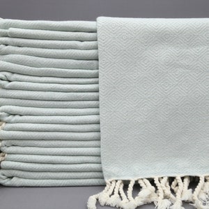 Turkish Towel-Bridesmaid Gift Towel-36&#39;&#39;x70&#39;&#39;-Personalized Gift-Bathroom Peshtemal-Mint Turkish Towels-Wholesale Home Decor-(DBLL,DZLMS)