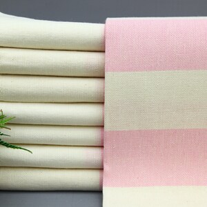 Turkish Towel-Throw Towel-Beach Towel-Wholesale Towel-Light Pink Towel-38&#39;&#39;x79&#39;&#39;-Wedding Towel-Cotton Towel-Striped Towel-(MRT,KLN)