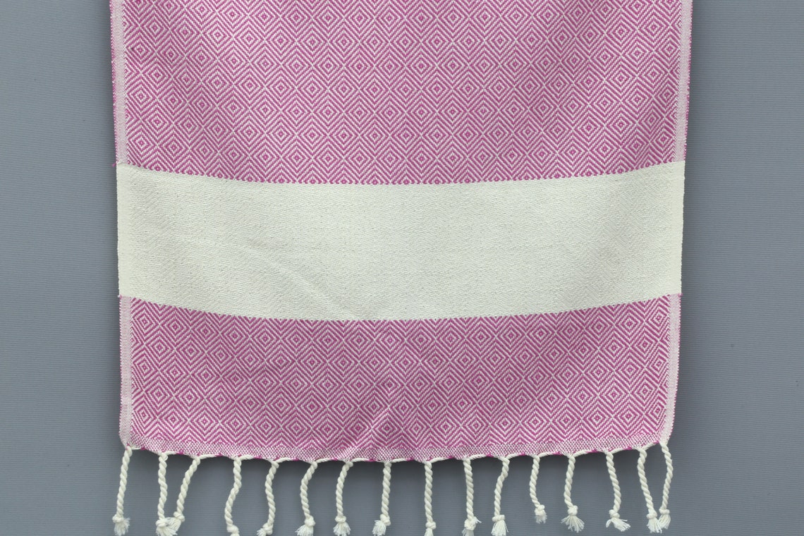 Turkish Hand Towellight Purple Hand Toweltea Towelbulk Hand Etsy UK