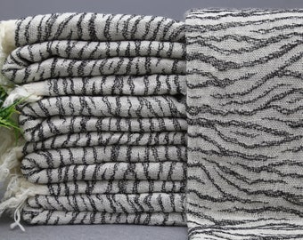 Turkish Towel,Beach Towel,38''x67'',Black Towel,Hammam Towel,Beach Peshtemal-Bachelor Gift-Bulk Towel-Cotton Towel-Design Towel(UMT,LPR)