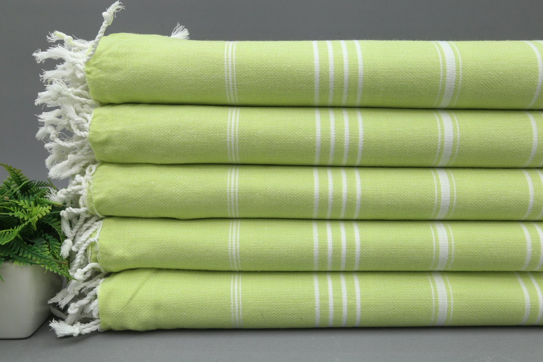 Turkish Towelgreen Throwgreen Beach Towelgreen Beach Towelbulk