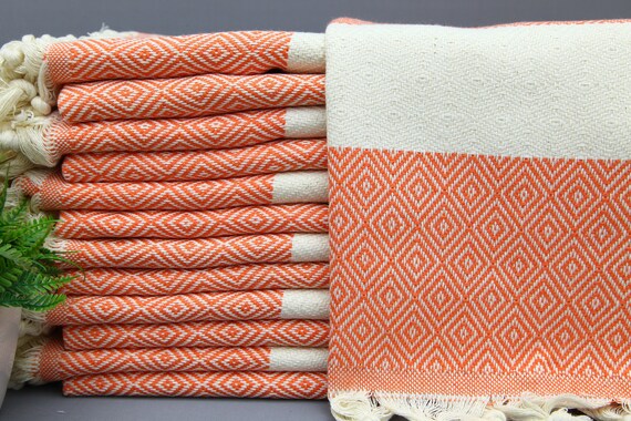 Turkish Hand Towel tea Towel orange Hand Towel bulk Hand Towel 20x36dish Towel small Towel gift Hand Towel kitchen Towelgzd lms pskr Etsy