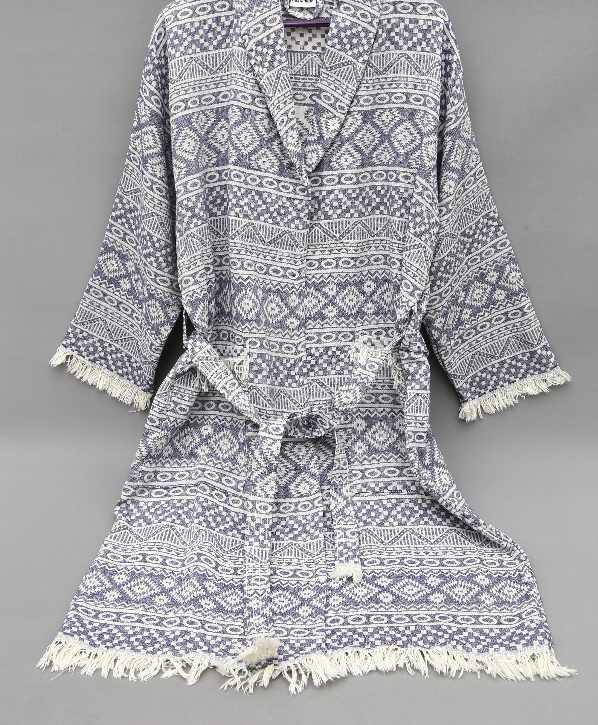 Hand Made Robe Handmade Cotton Robe, Morning Gown, Kimono Organic Cotton Robe, Kimono ...