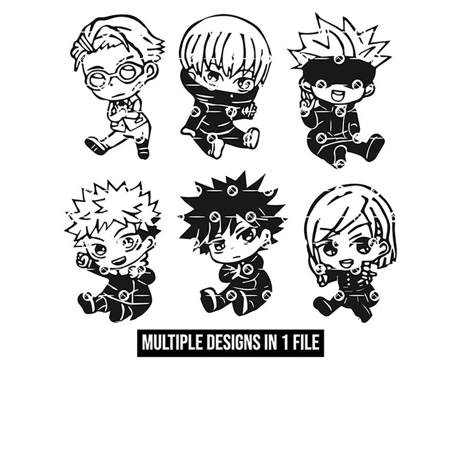 Download Svg Bundle Anime Svg Anime Logo Svg Manga Svg Comic | Etsy