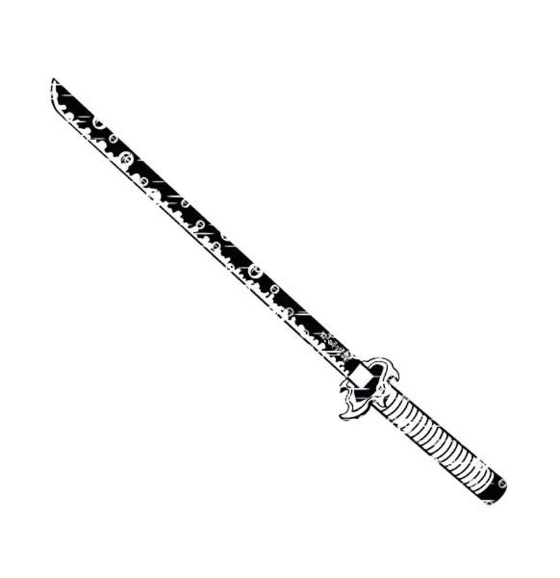 Rengoku Nichirin Sword Anime Sword Svg Manga Svg Etsy Australia
