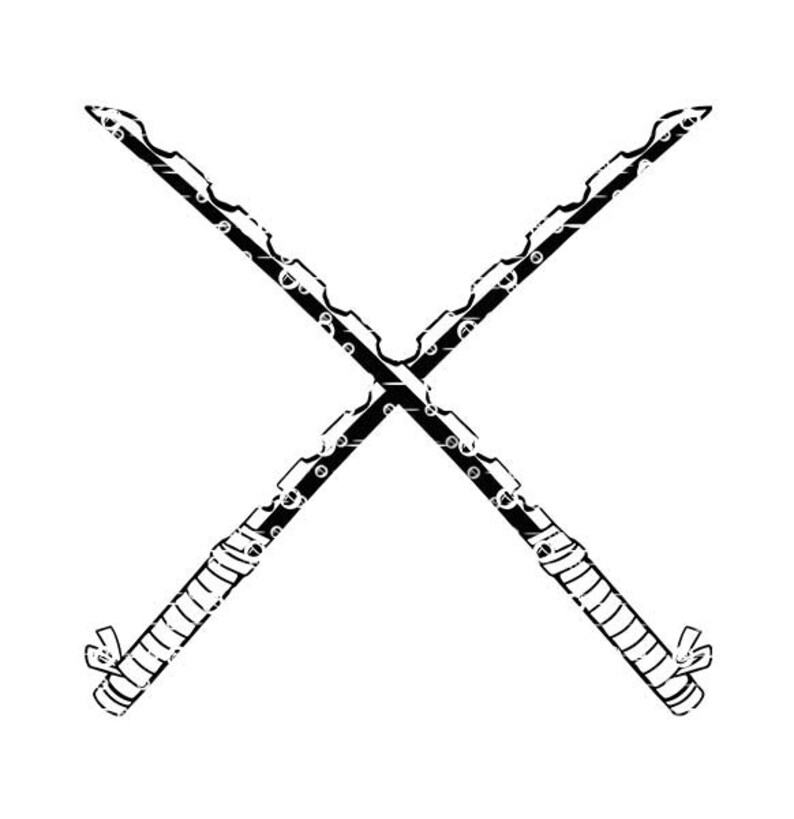 Inosuke Nichirin Sword Anime Sword Svg Manga Svg Etsy UK