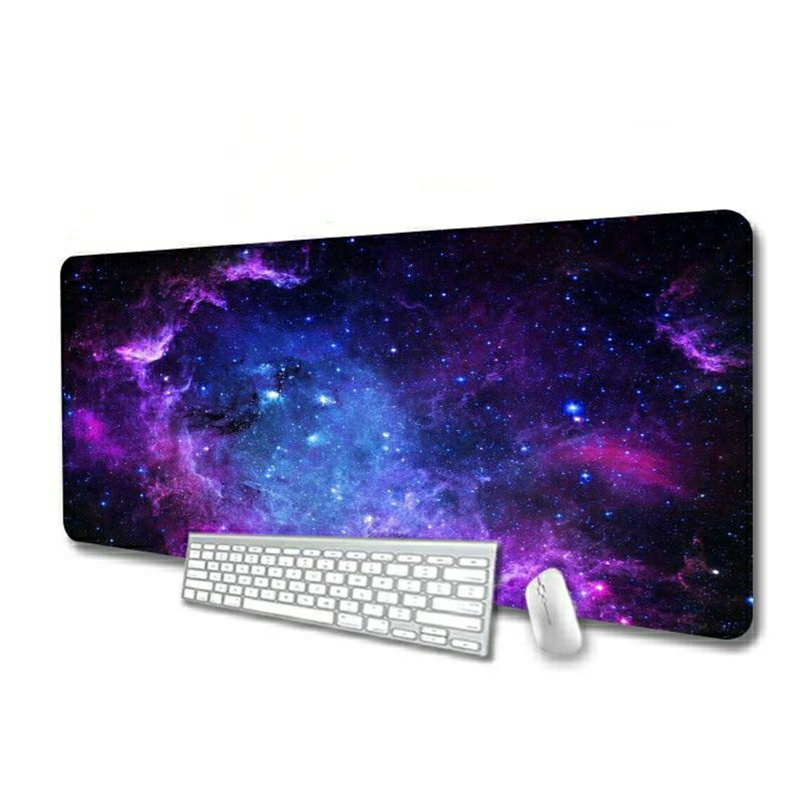 Computer Mouse Pad Galaxy Universe Design 80x30cm Etsy