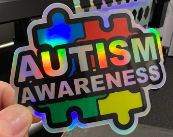 Autism Awareness Decal, Car, Window, Laptop, Tumbler, Door, Glass