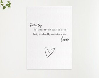 Famille Recomposee Etsy France