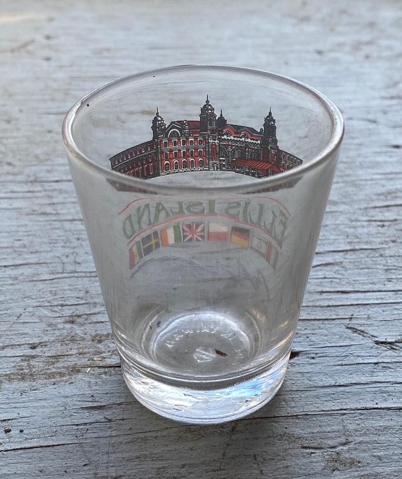 Ellis Island Shot Glass