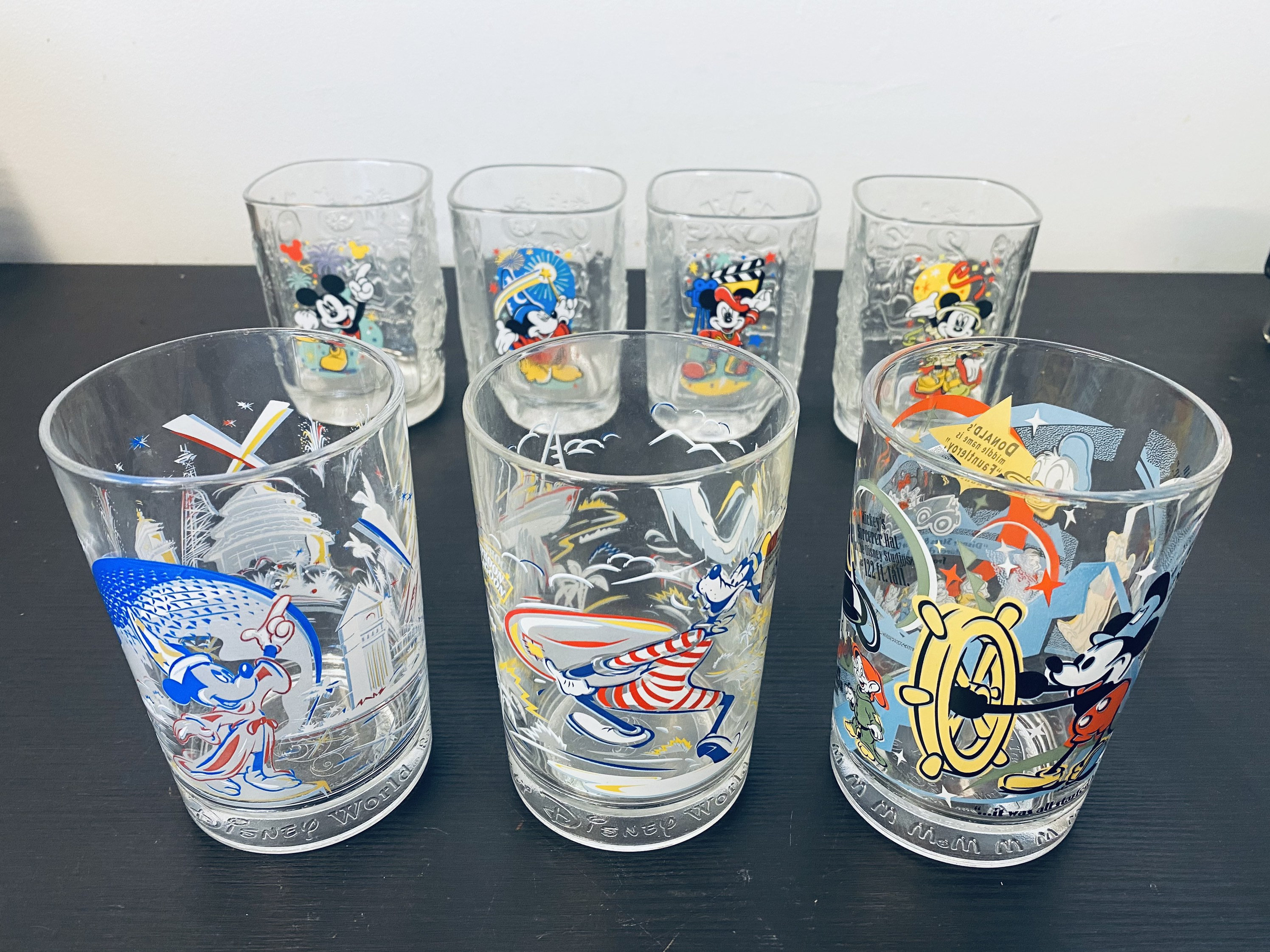 Disney 100 Years of Magic Anniversary McDonald Glass Cup Share A Dream Come  True