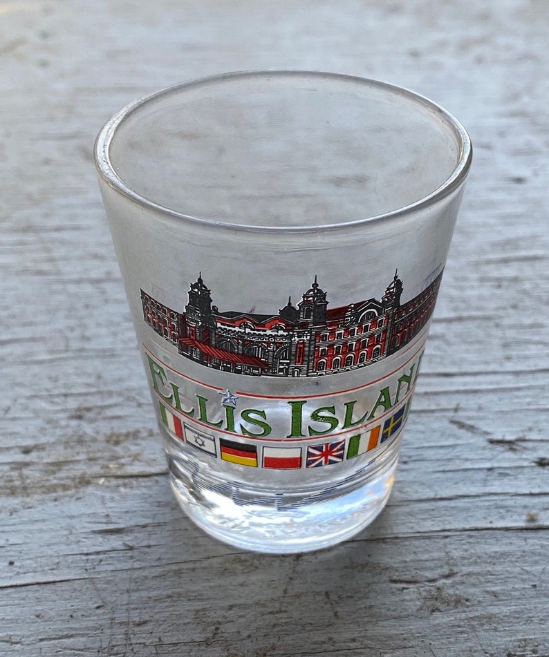 Ellis Island Shot Glass