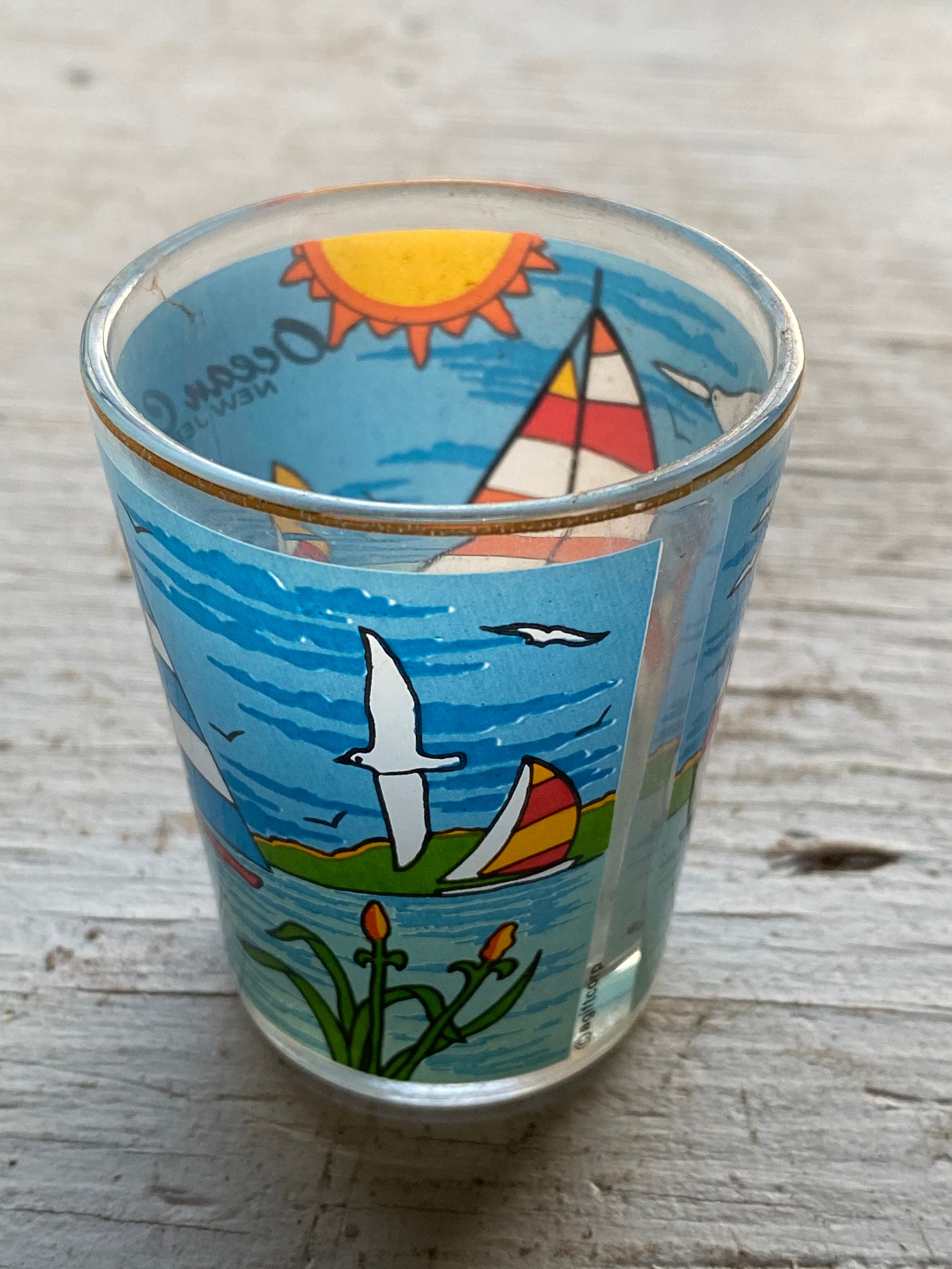 Ocean City New Jersey Shot Glass Etsy