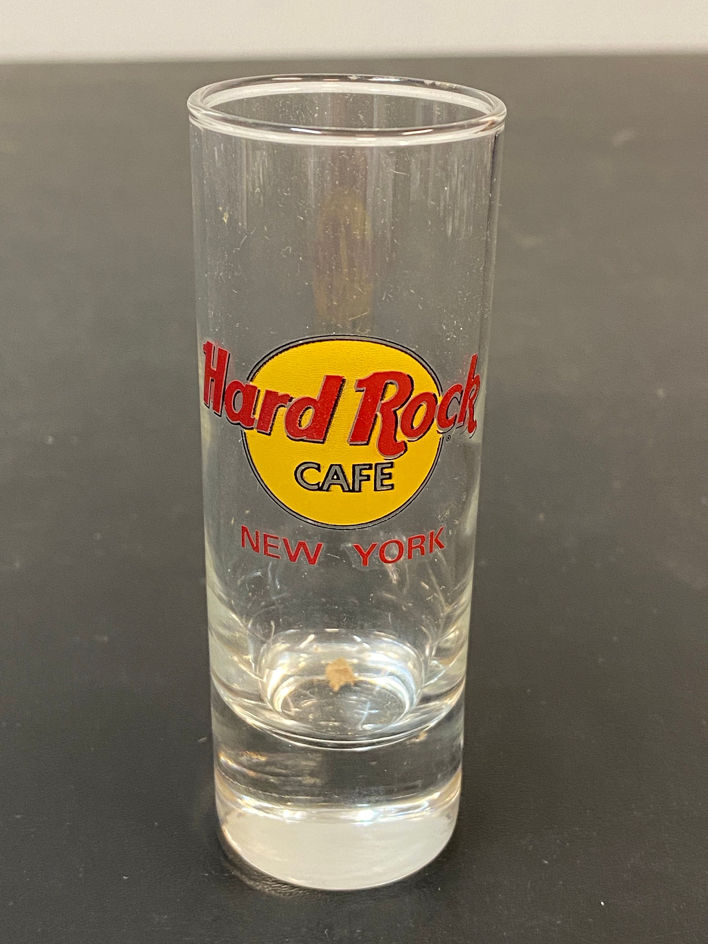 Hard Rock Cafe New York Tall Shot Glass Etsy