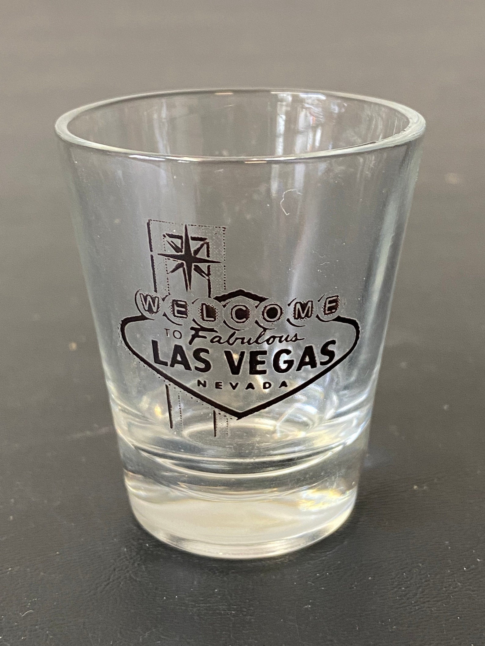 Las Vegas NV Sign Shot Glass Etsy