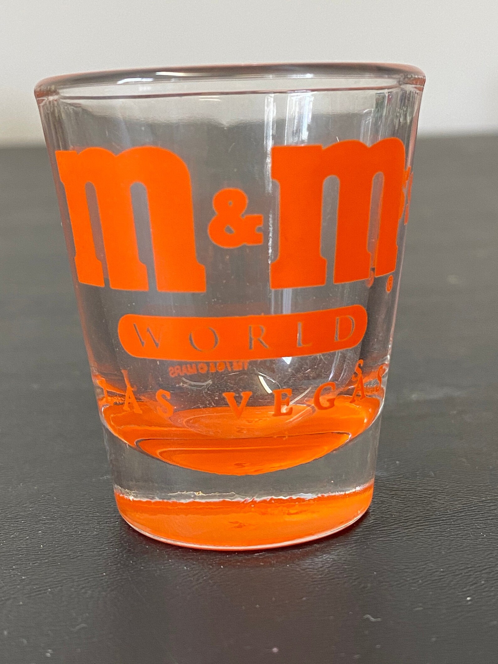 M&M's World Las Vegas Shot Glass Etsy