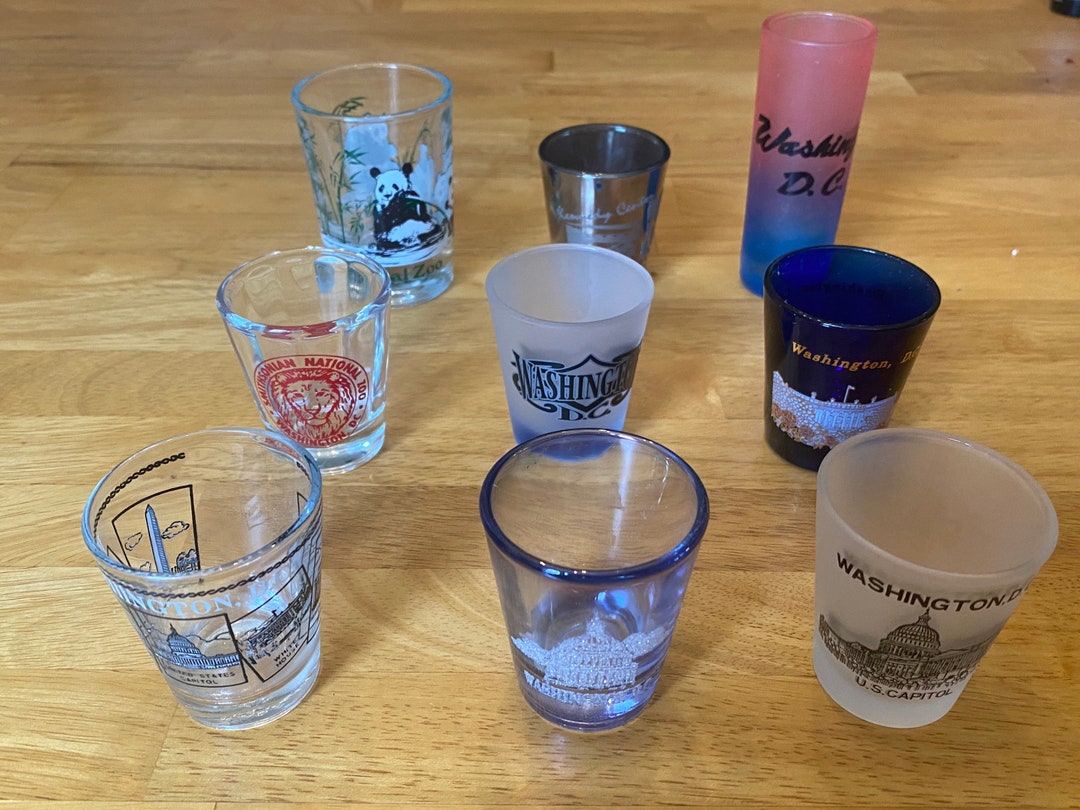 Washington, DC Shot Glasses Choose Your Favorite Etsy