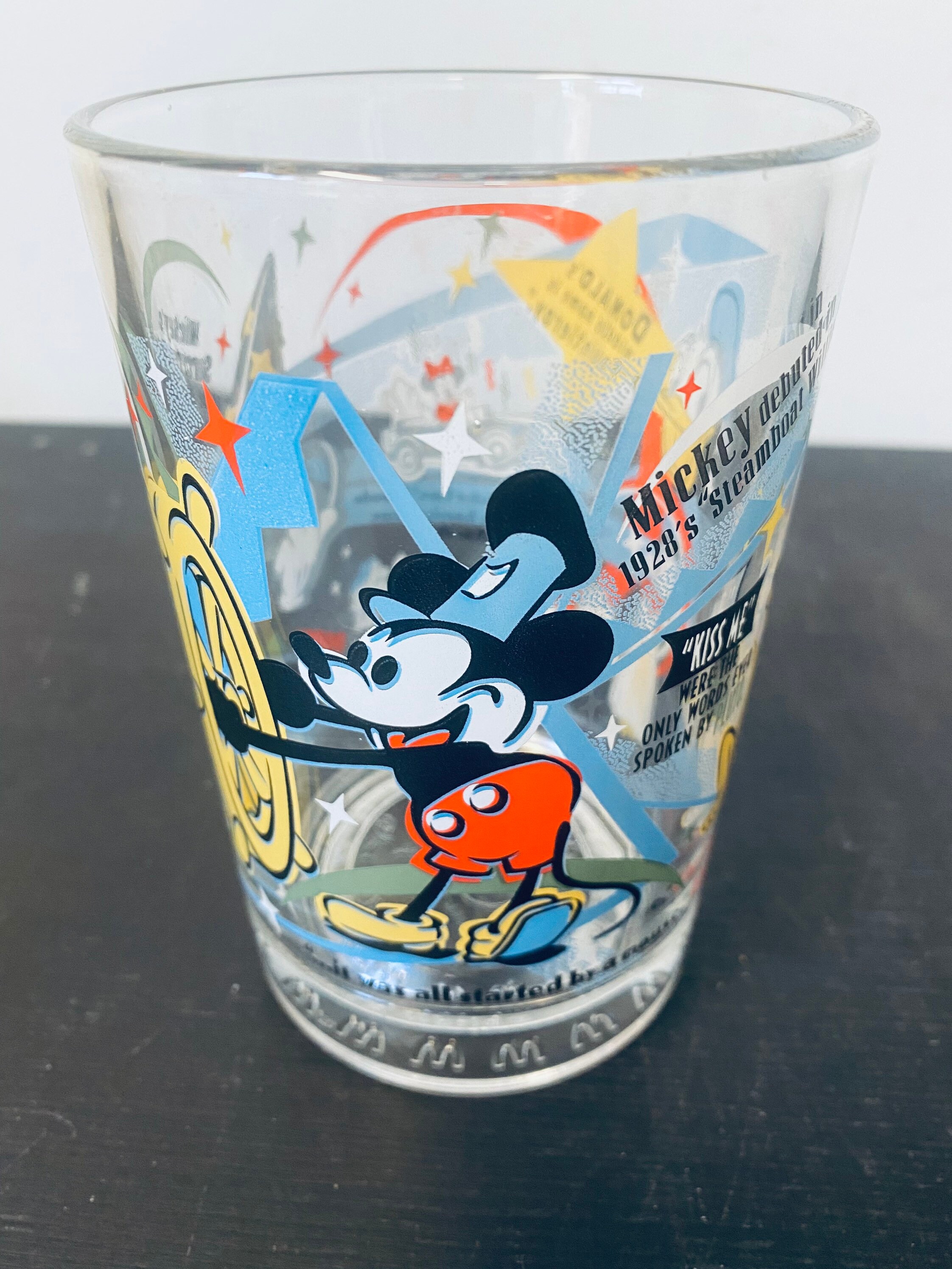Vintage Mcdonald's Walt Disney World Mickey Mouse Milestone Glasses Choose  Your Favorite -  Denmark