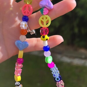 collar desigual; collar de cuentas; collar grueso; collar de moda; collar de cuentas; collar colorido; collar de cuentas mixtas; collar alegre imagen 4
